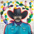 "Texas Fence Post" Print on Paper