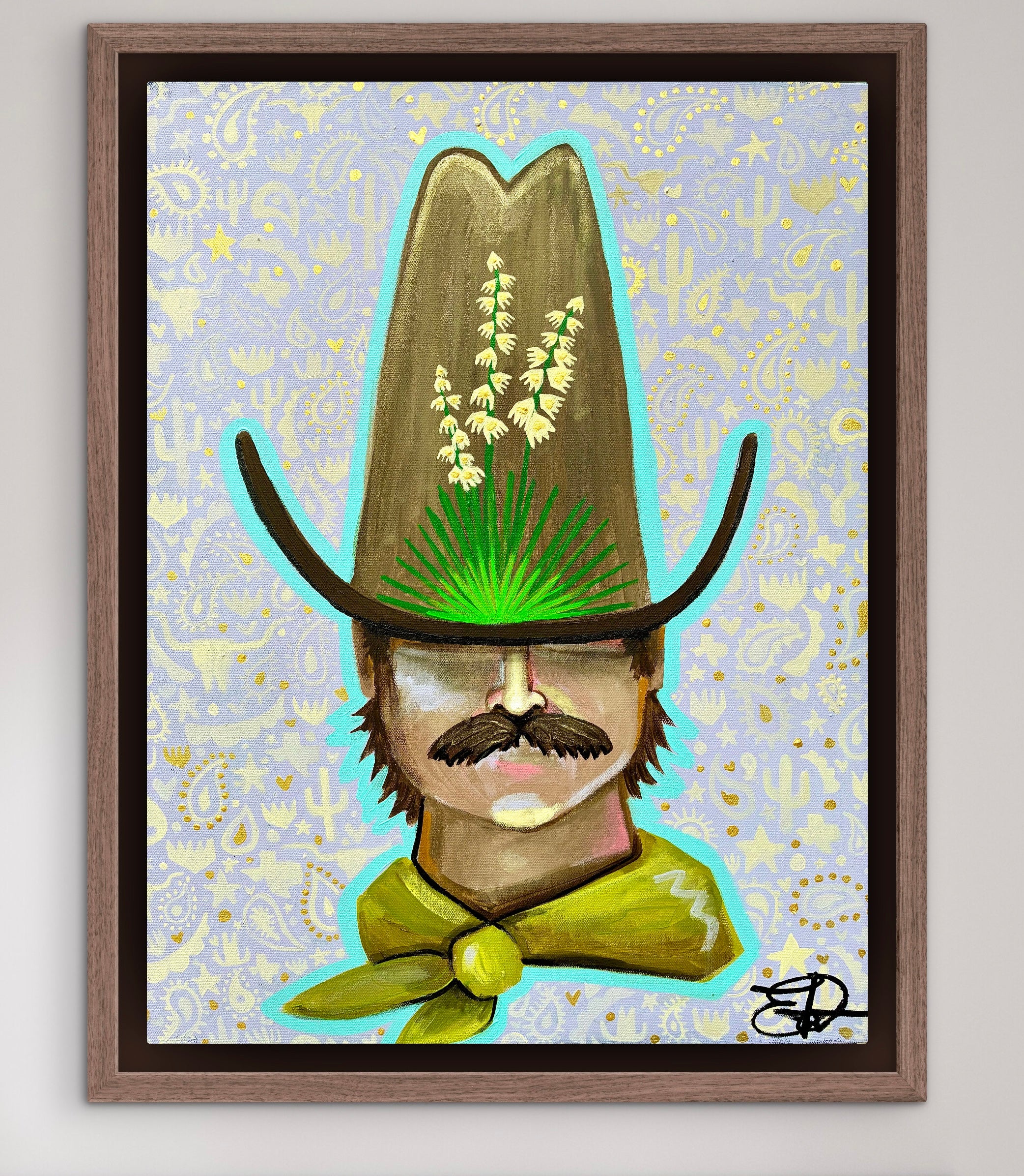 "Anyone Going to San Antone?" Print on Canvas