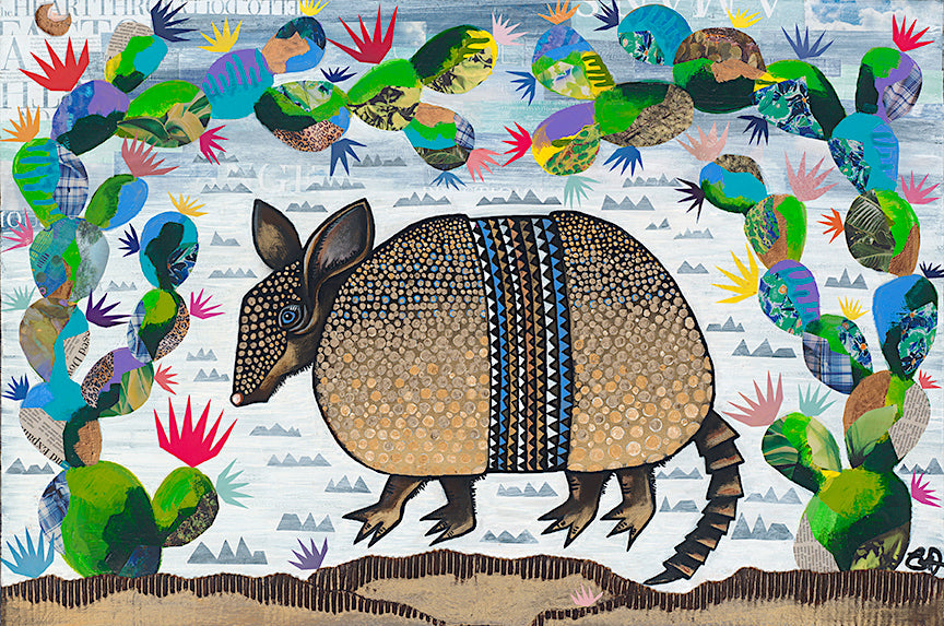 "Armadillo by Morning" Print on Paper