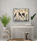 Birds on a Wire" Print on Canvas