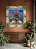 "Broracho Station" Print on Canvas