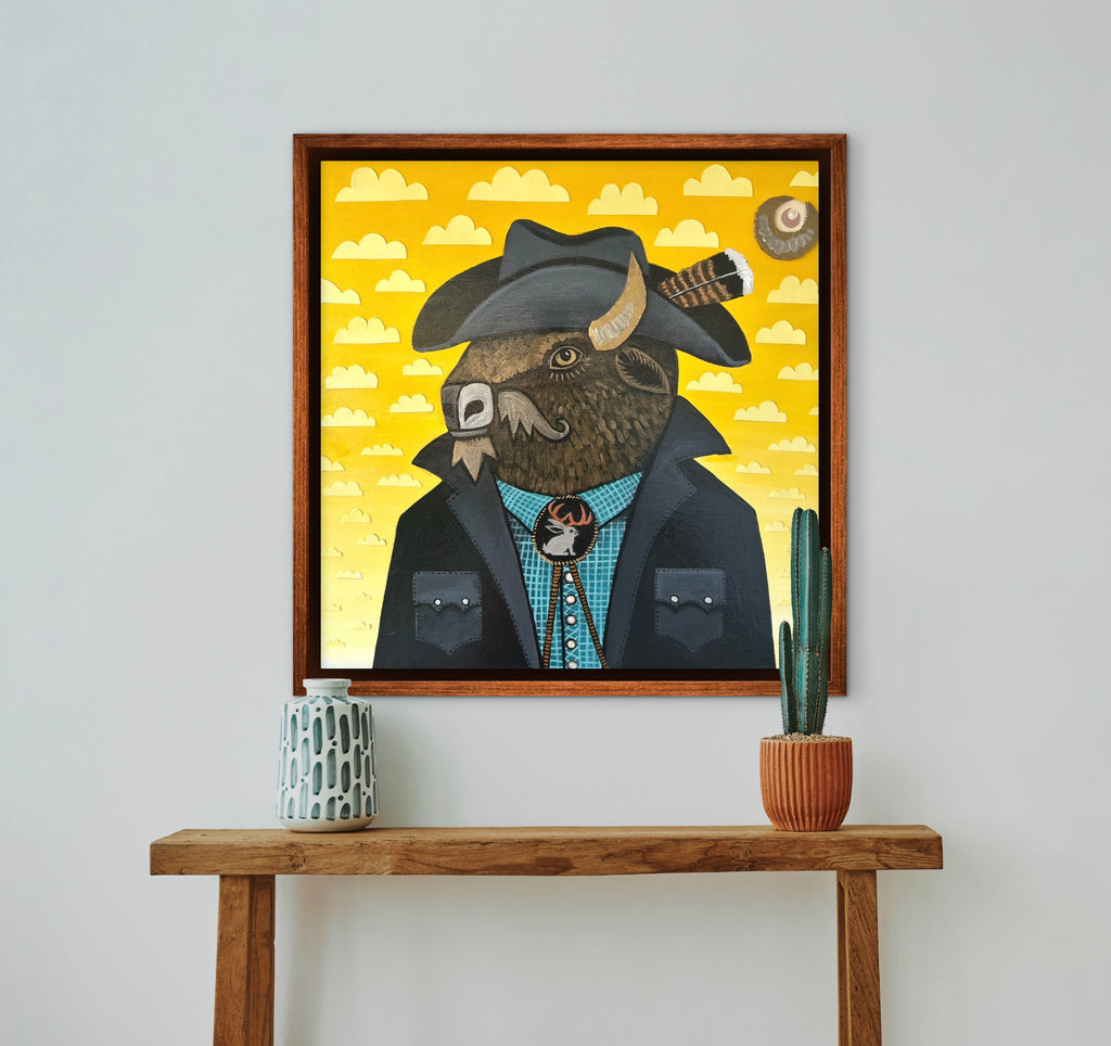 "Buffalo Bolo" Full Set Print on Canvas