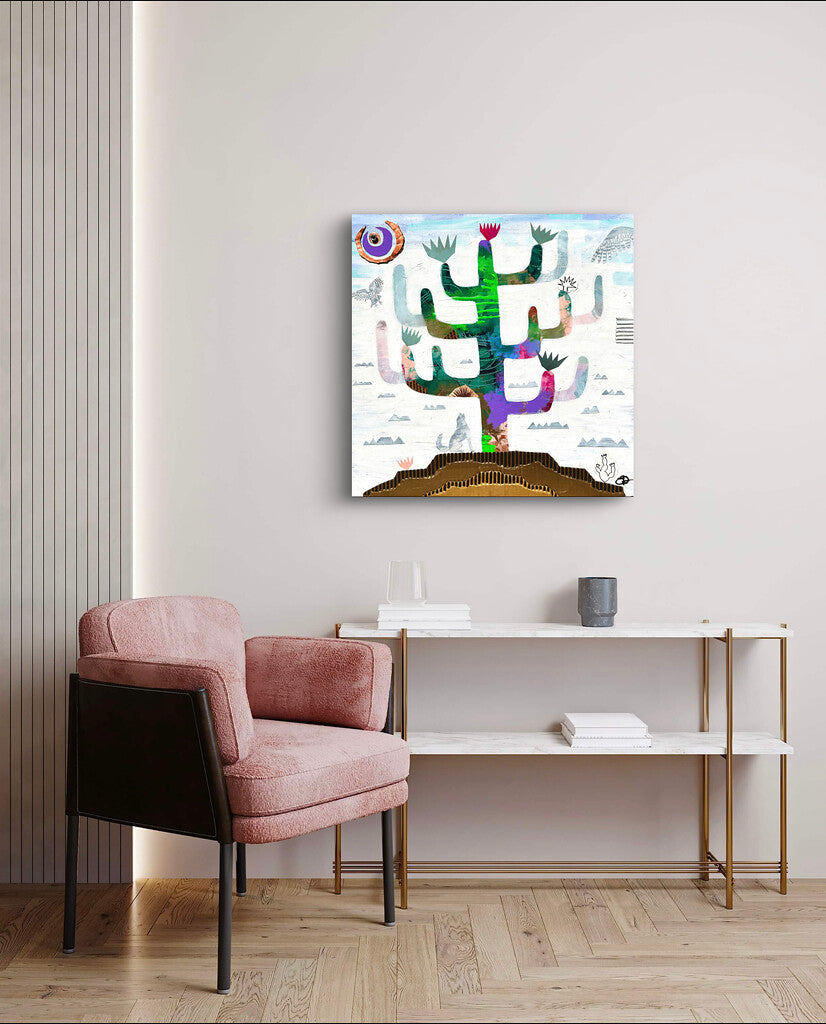 "Cacatae I" Print on Canvas