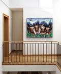 "Cattle Call" Print on Canvas
