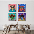 "Cowboy Bandit" Full Set Print on Canvas