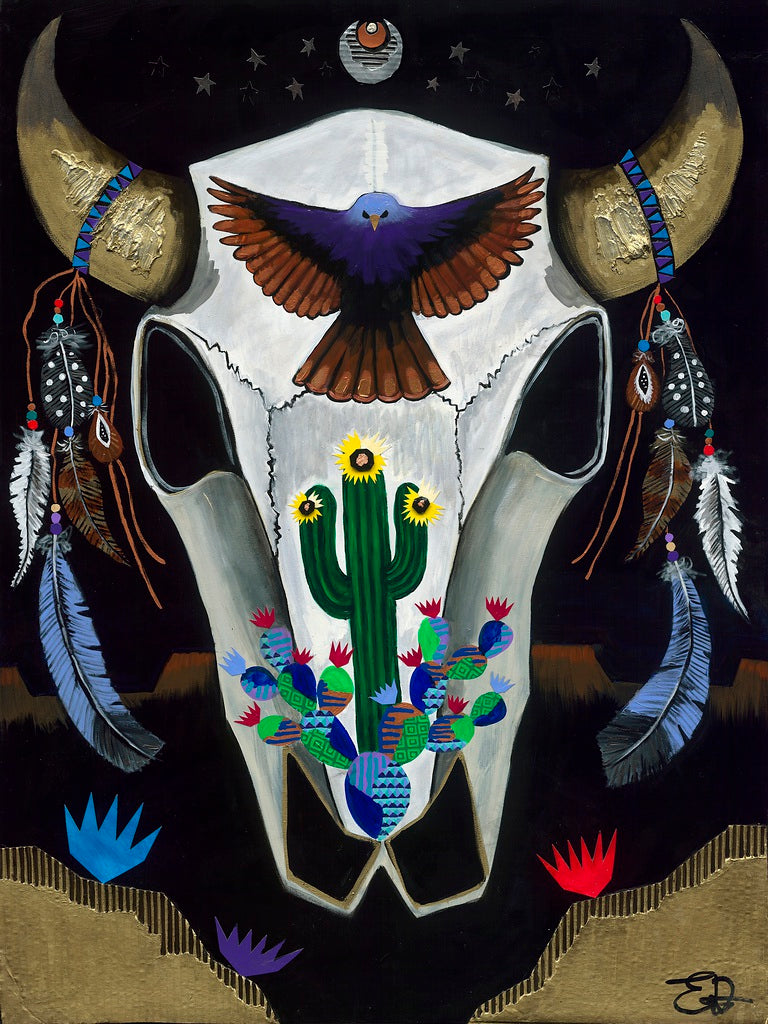 "Conquest of the Thunderbird" Print on Paper