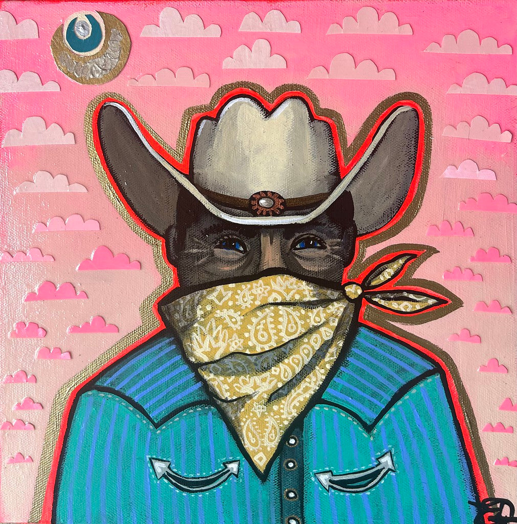 "Cowboy Bandit" Full Set Print on Canvas
