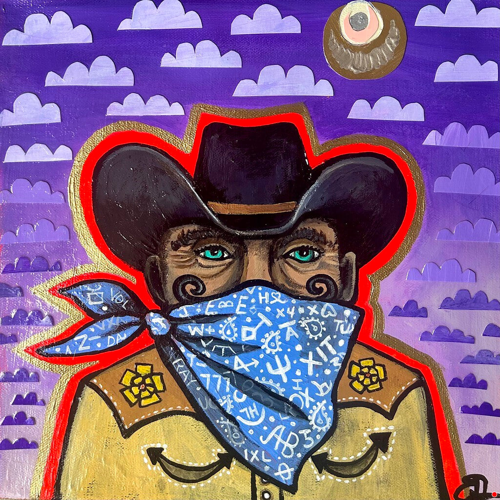 "Cowboy Bandit" Full Set Print on Canvas