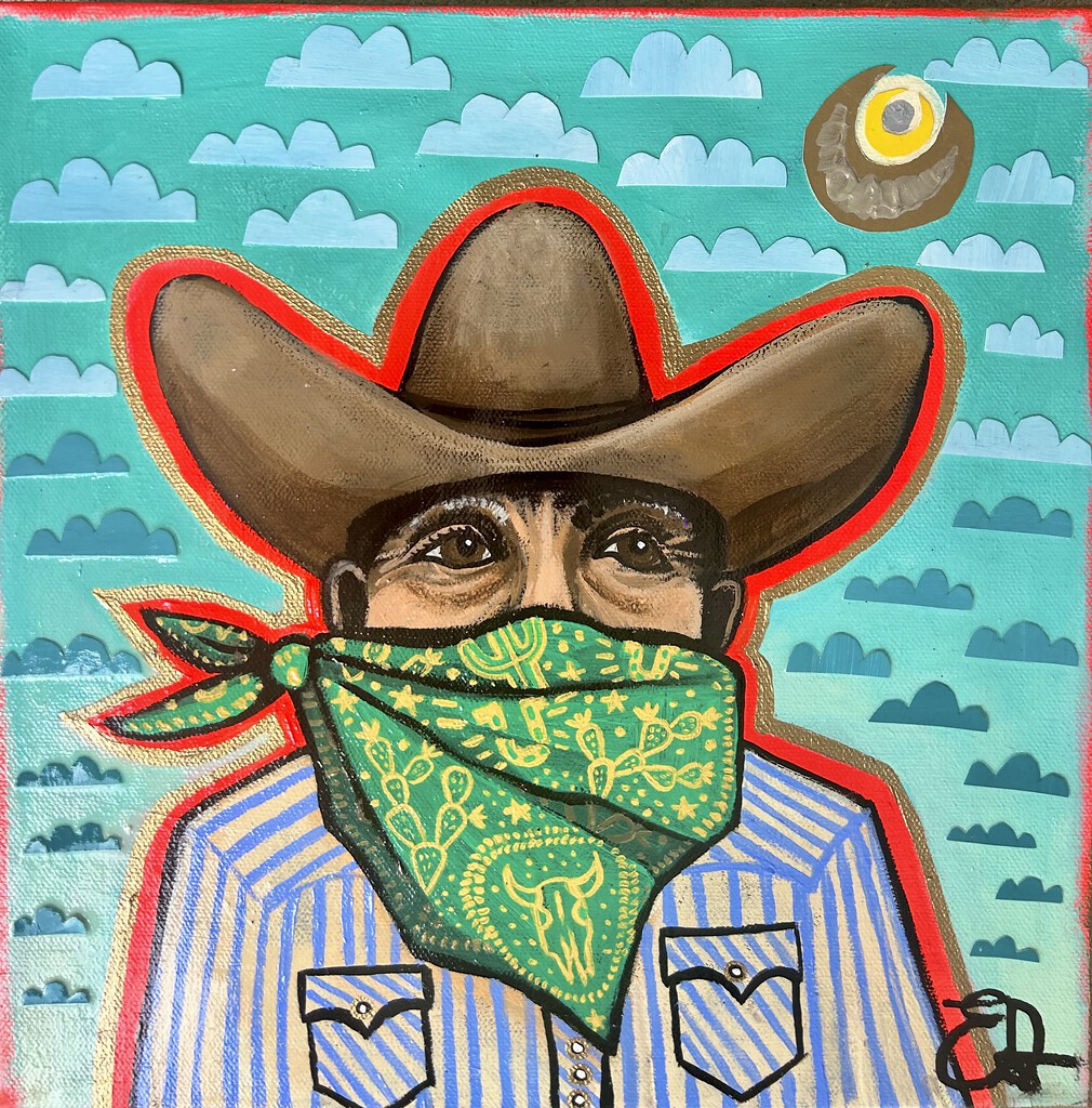 "Cowboy Bandit" Full Set Print on Canvas