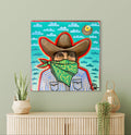 "Cowboy Bandit #3" Print on Canvas