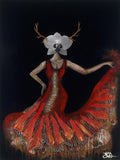 "Dancing Ava" Print on Paper
