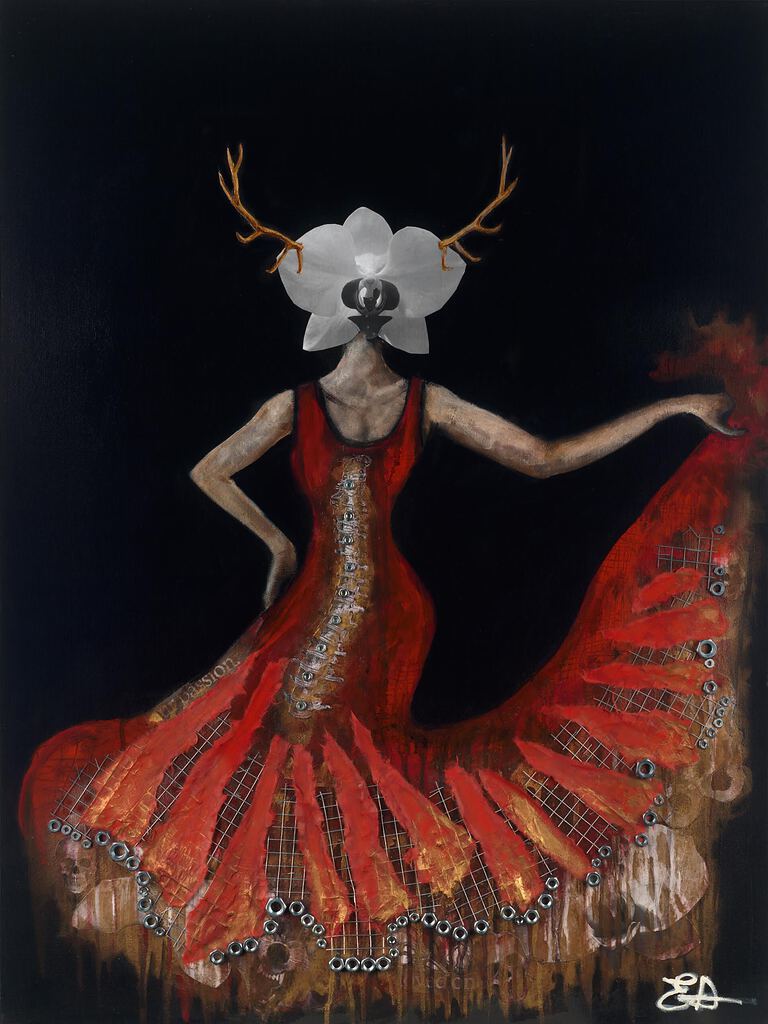 "Dancing Ava" Print on Paper