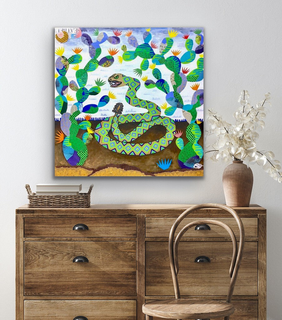 "Desert Diamond" Print on Canvas