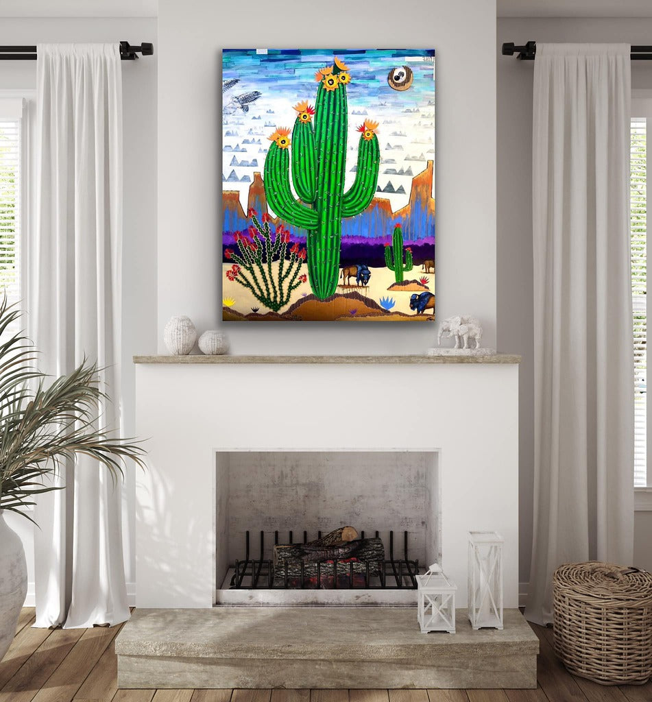 "Desert Giant" Print on Canvas