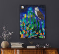 "Desert Night Watchman" Print on Canvas
