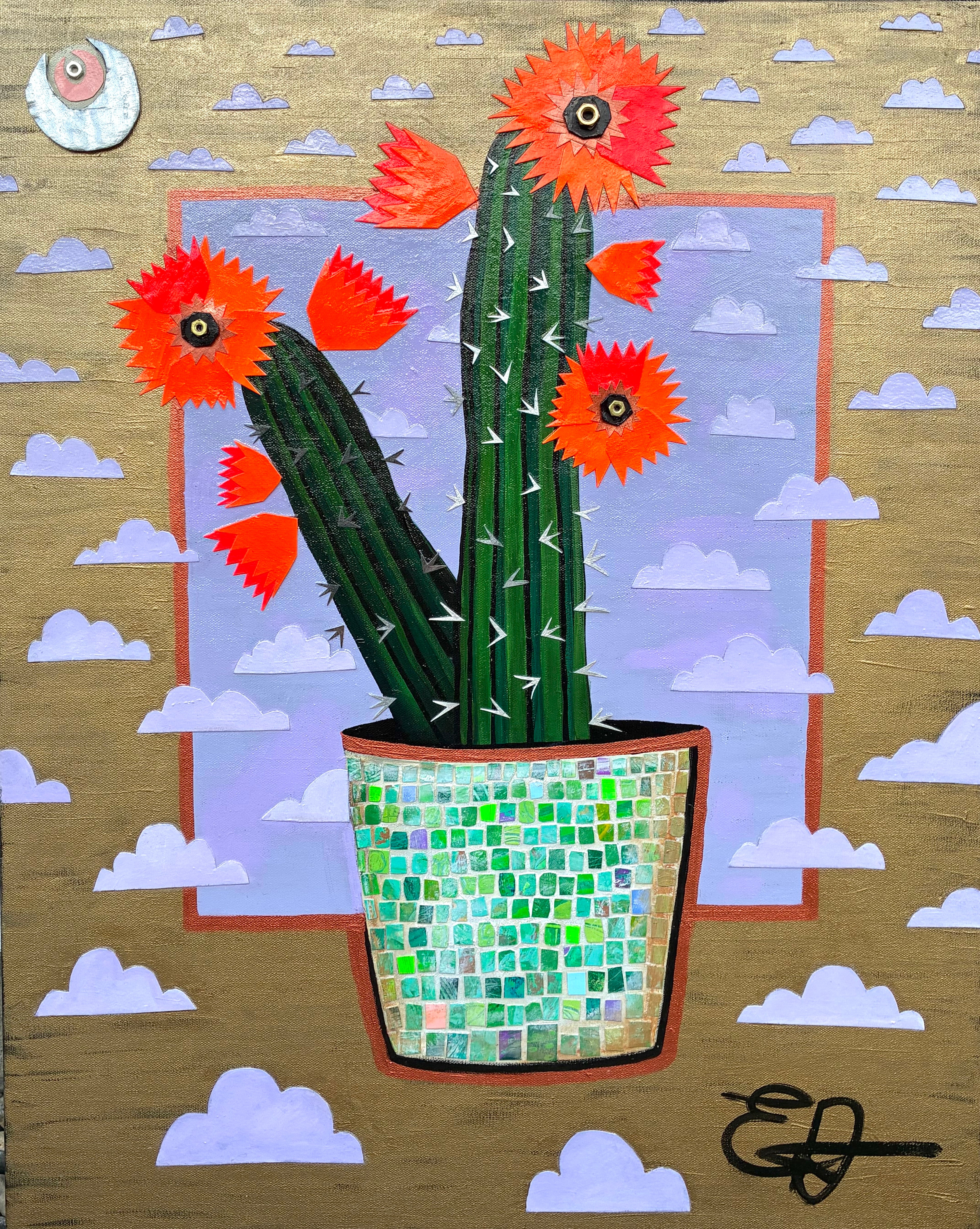 "Desert Bloom II" Print on Paper