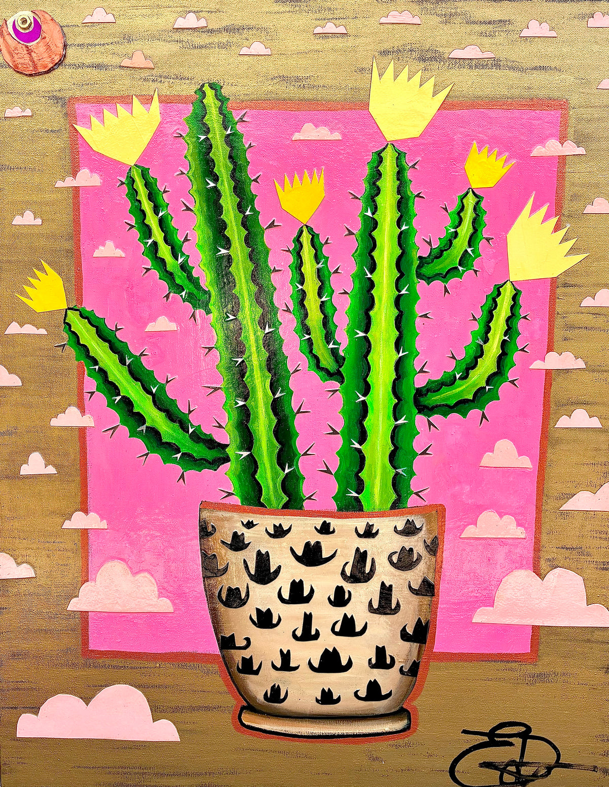 "Desert Bloom III" Print on Paper