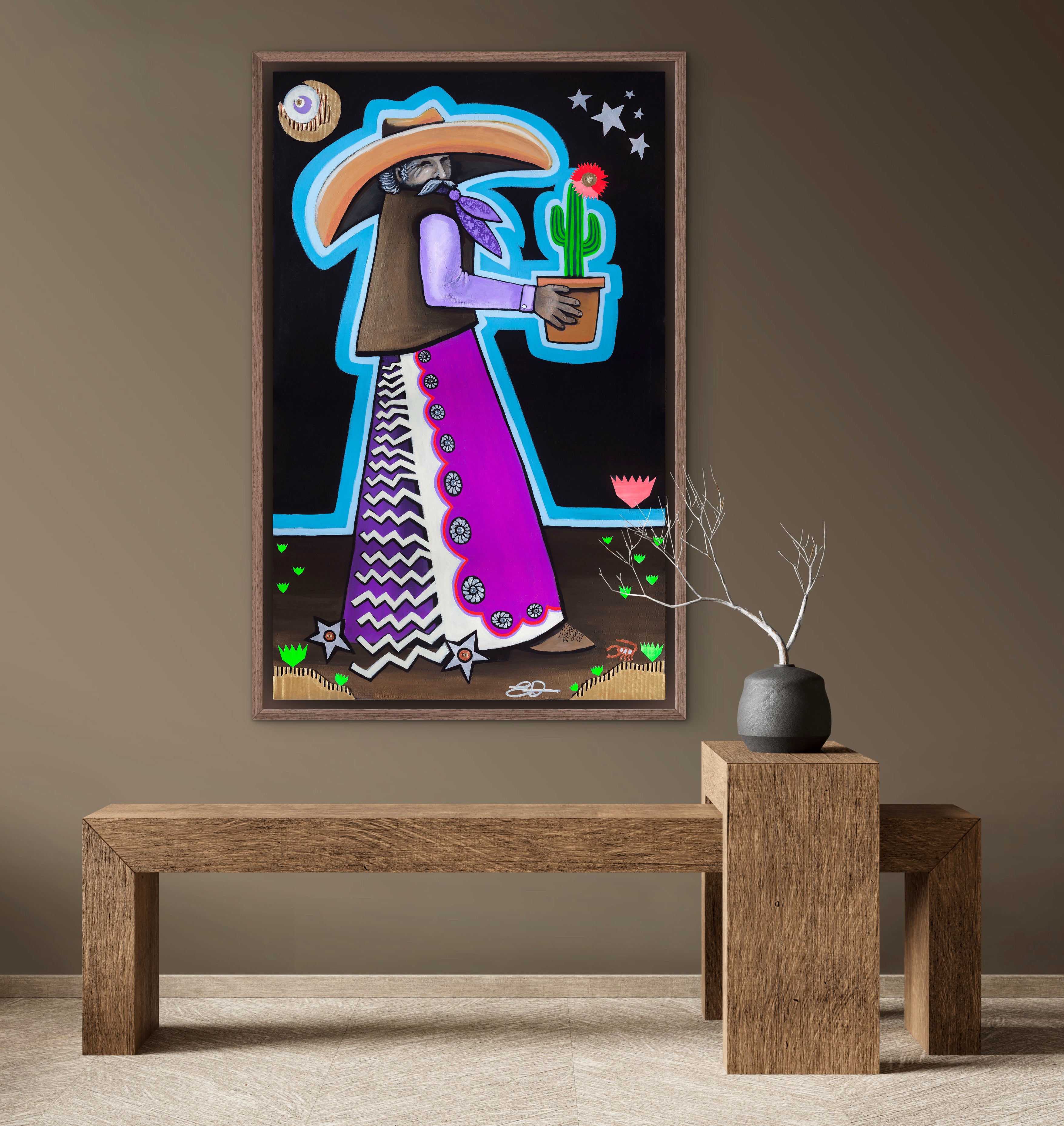 "Desert Desperado I" Print on Canvas