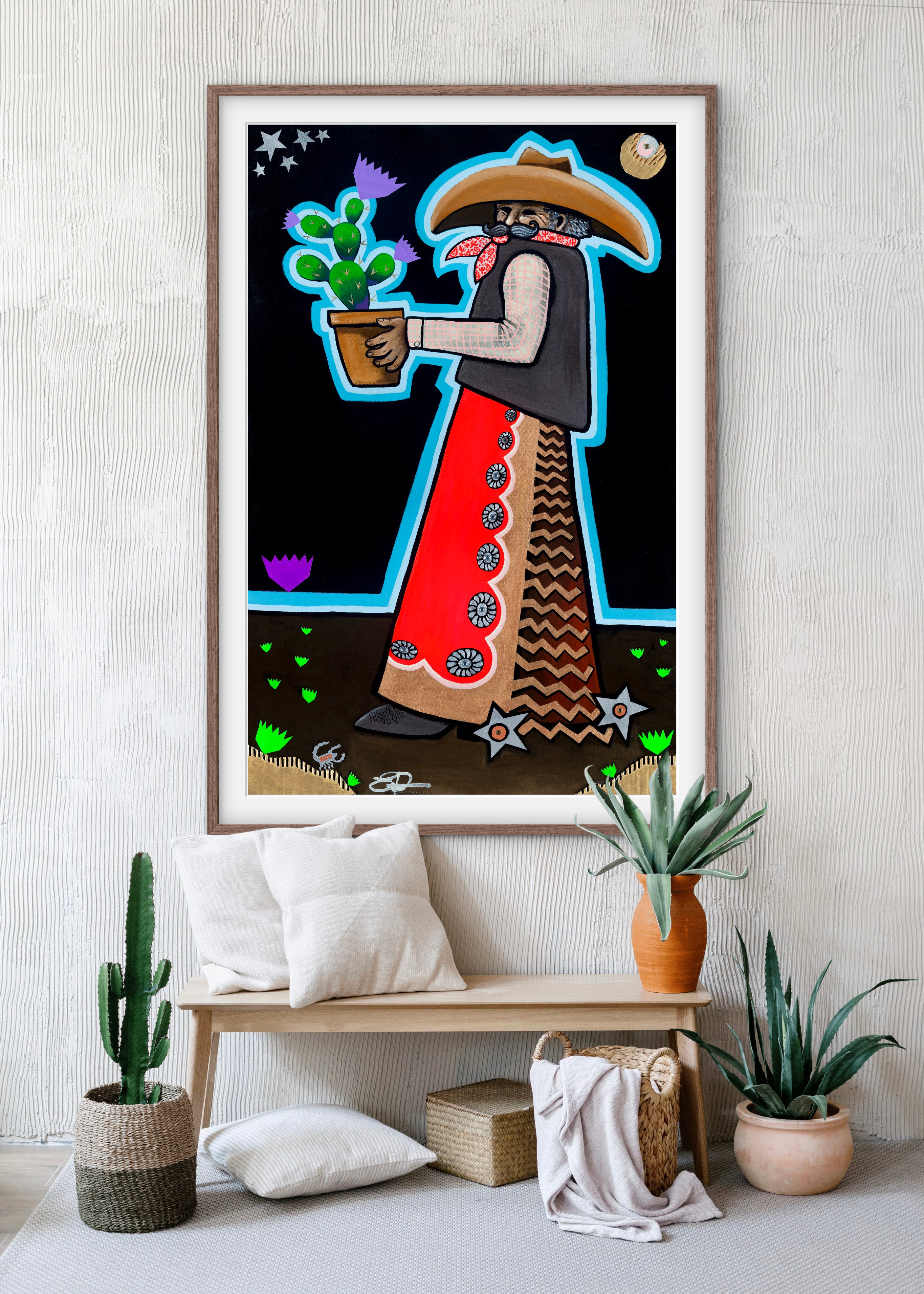 "Desert Desperado II" Print on Canvas