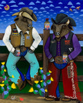 "Dos Hombres" Print on Paper