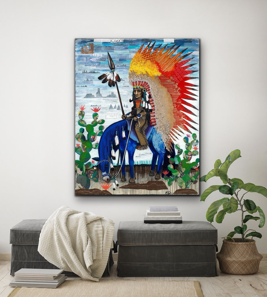 "Dream Seeker" Print on Canvas