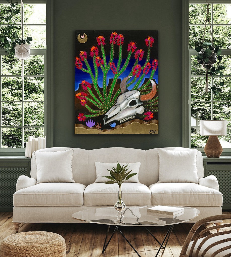 "Dusk Till Dawn" Print on Canvas