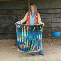 Fringe "Painted Ruins" Scarf "Large and Tall"