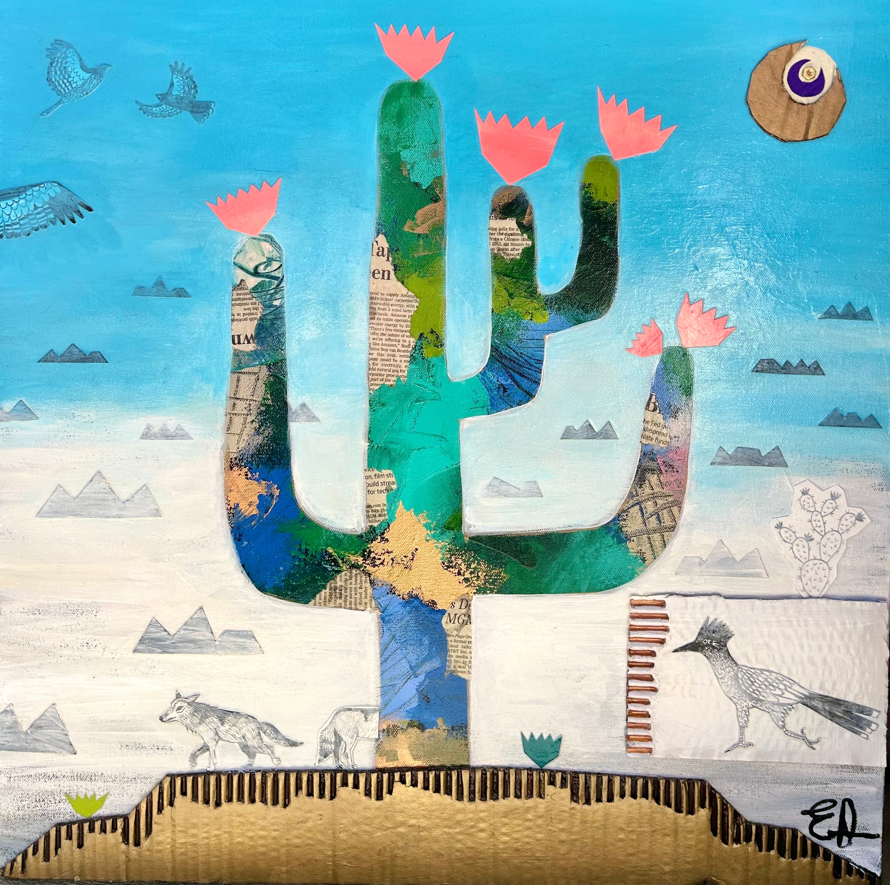 "Lone Desert 1" Print on Paper