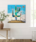 "Lone Desert 1" Print on Canvas