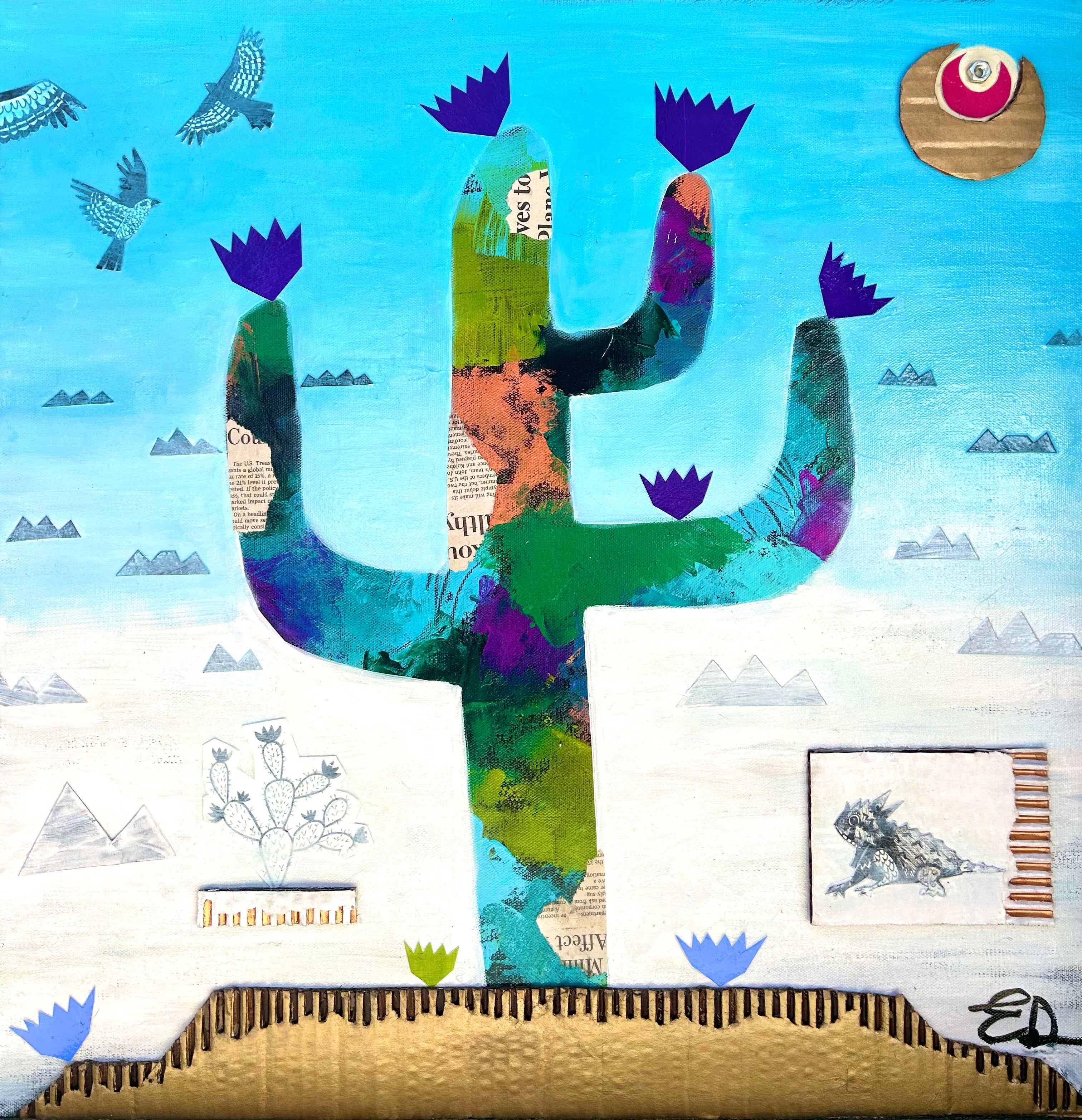 "Lone Desert 3" Print on Paper