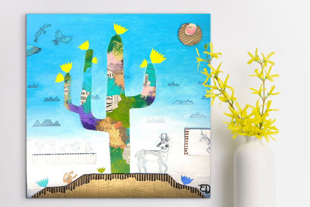 "Lone Desert" Full Set Print on Canvas