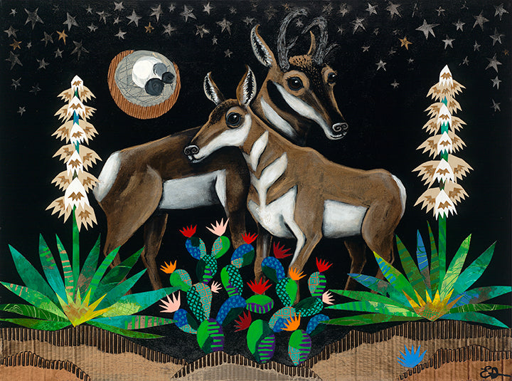 "Los Cariños" Print on Paper