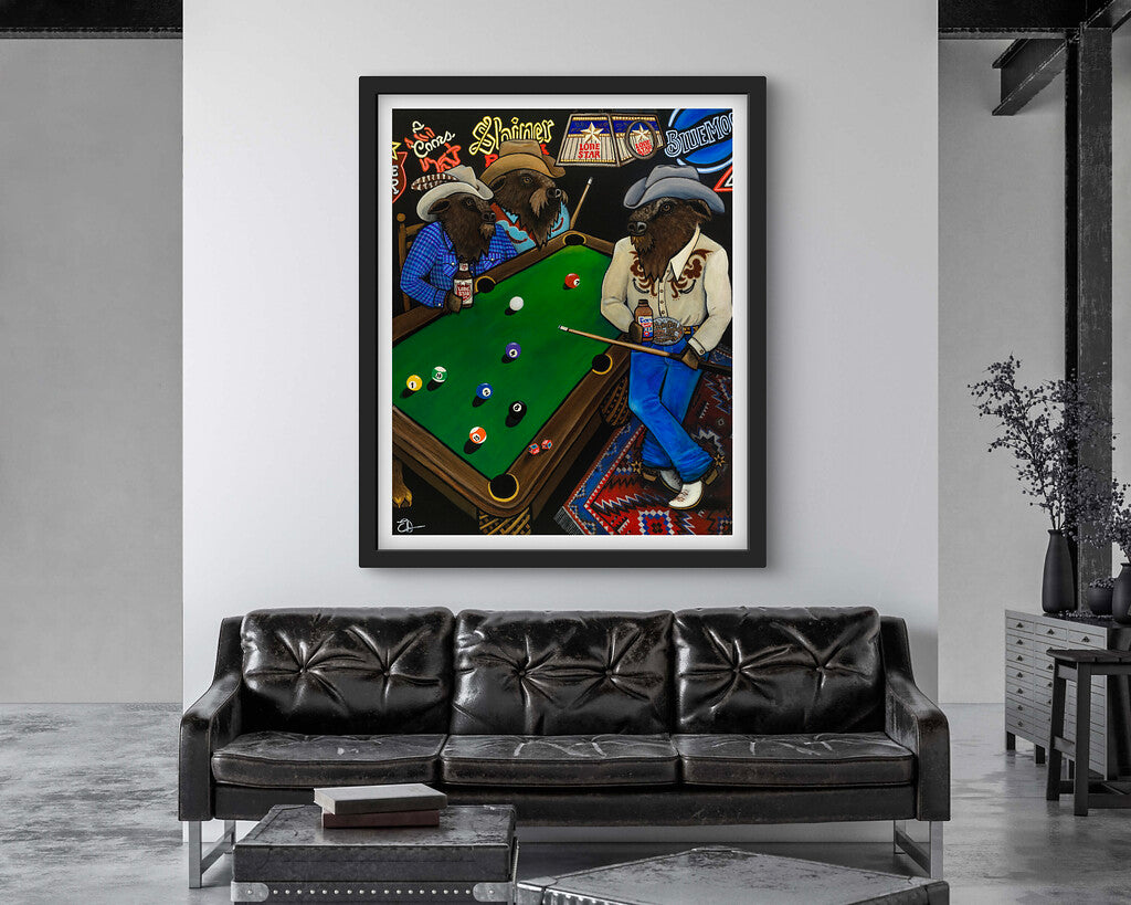 "Members Only" Print on Canvas