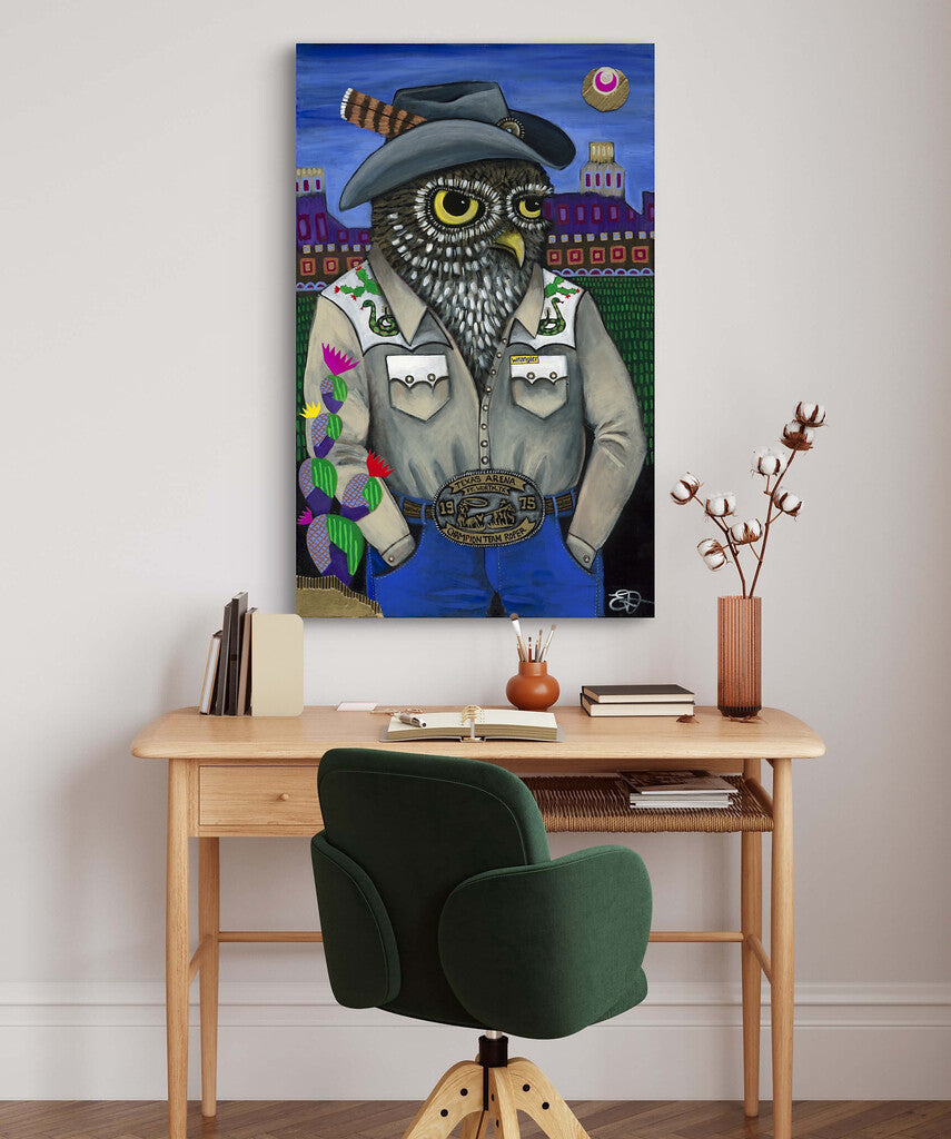 "Midnight Rider" Print on Canvas