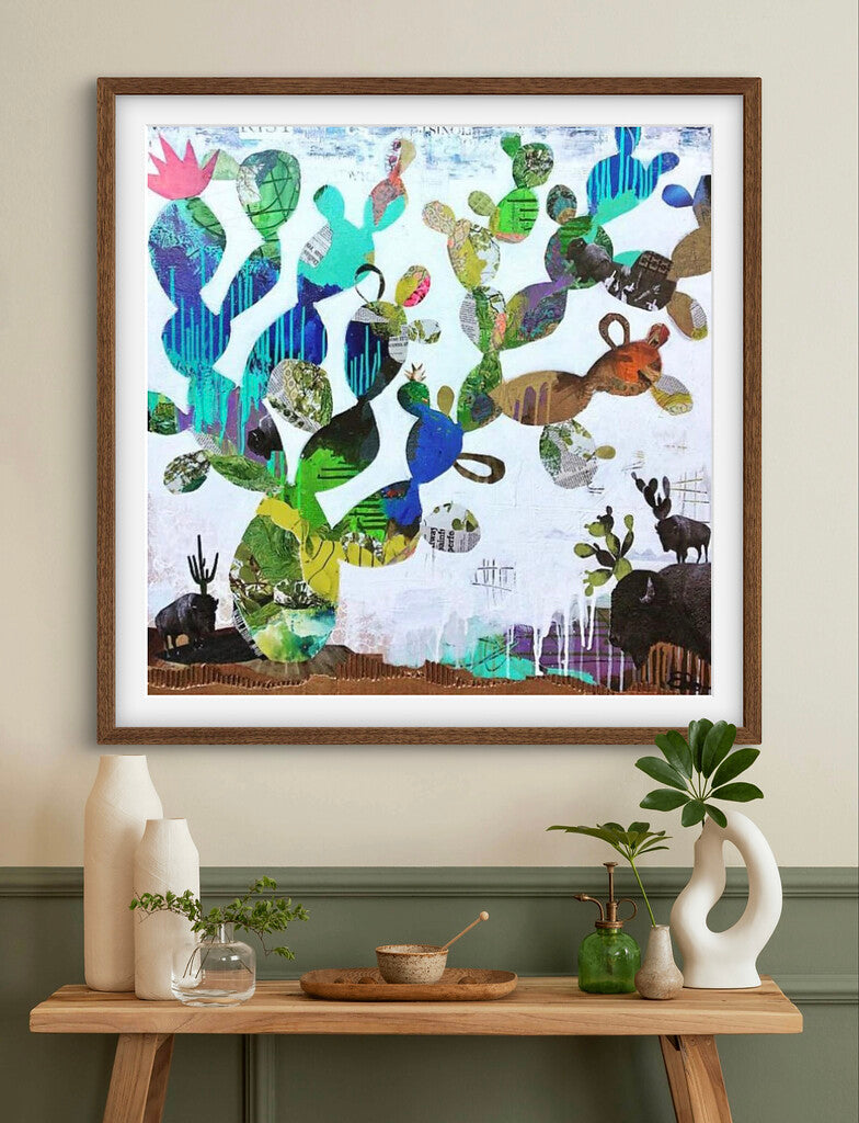"Mourning Sounds" Print on Canvas