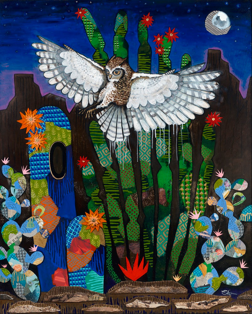 "Night Messenger" Print on Paper