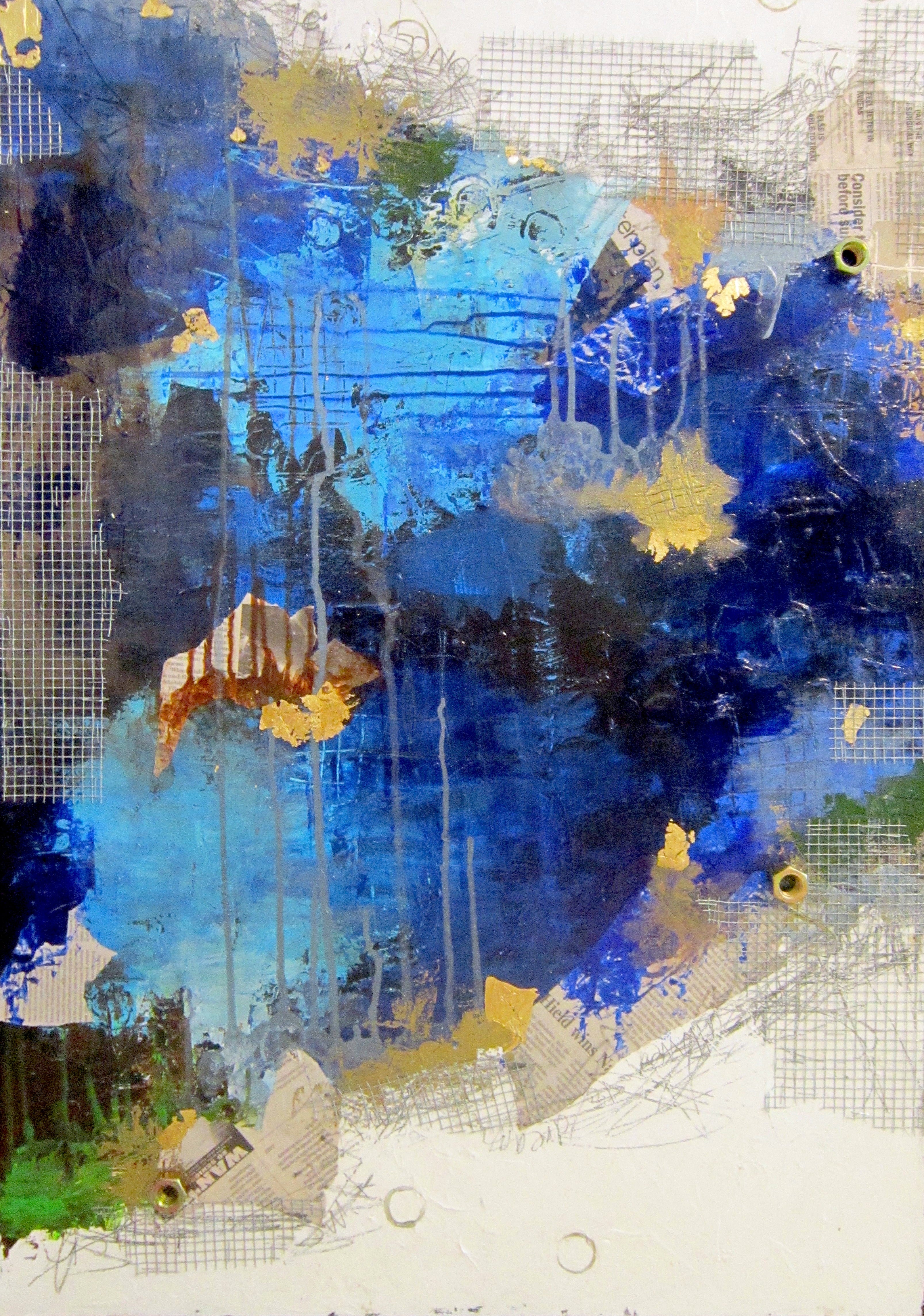 "Oceans Triptych" Print on Canvas