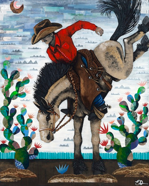 "Pecos Bill" Print on Paper