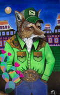 "Red Dog" Print on Paper