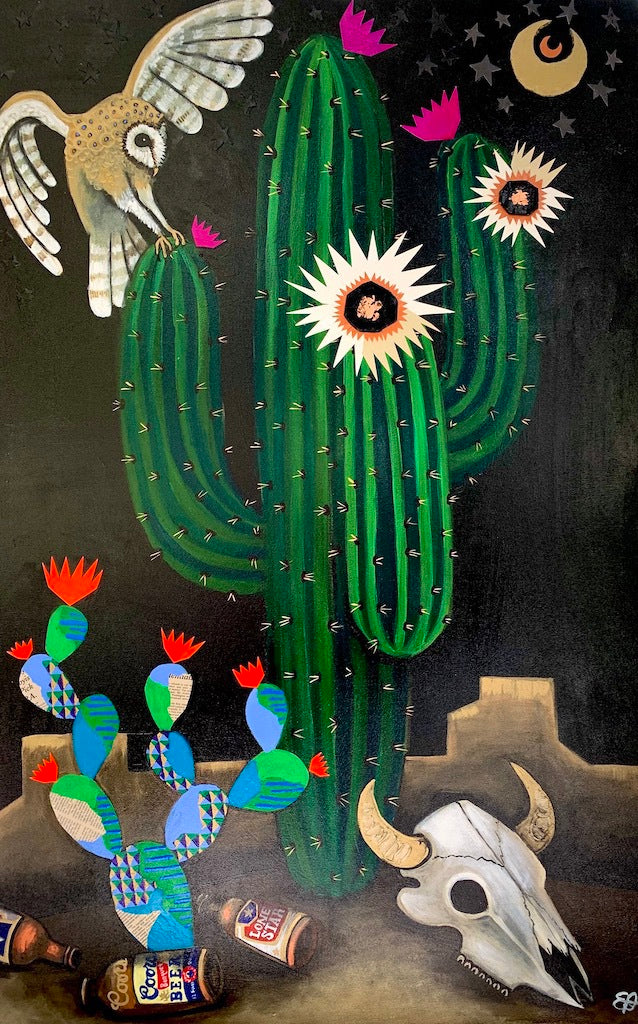 "Saguaro Speakeasy" Print on Paper