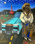 "Snake Charmer" Print on Paper