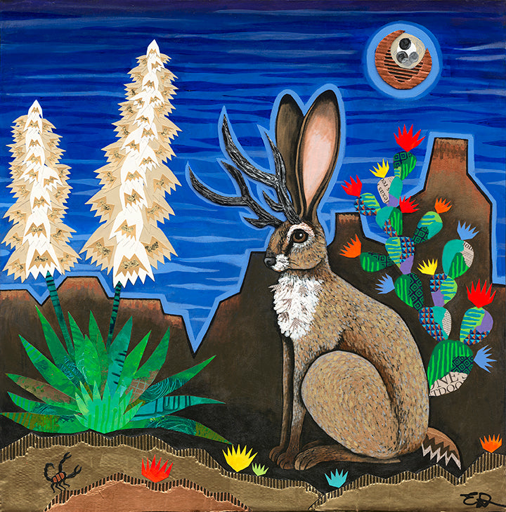 "Song of the Jackalope" Print on Paper