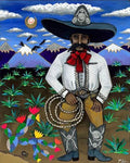 "Tequila Vaquero" Print on Paper