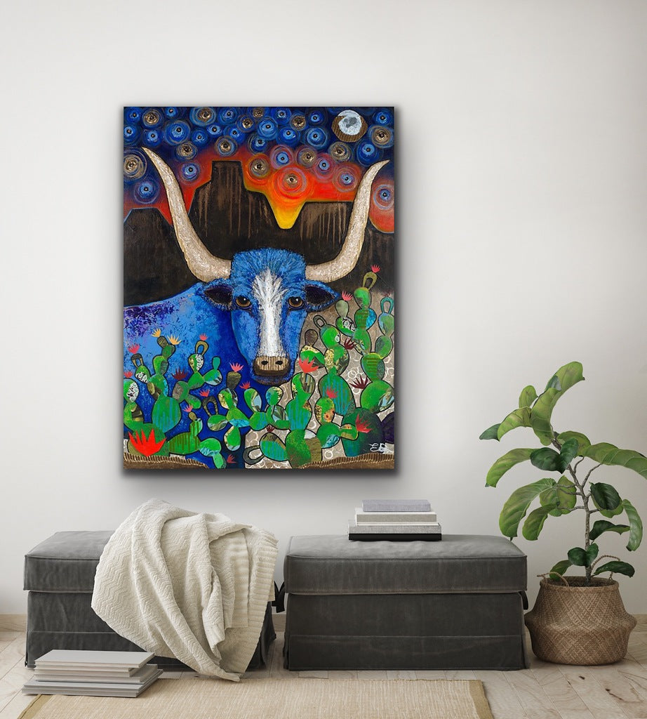 "Texas Drifter" Print on Canvas
