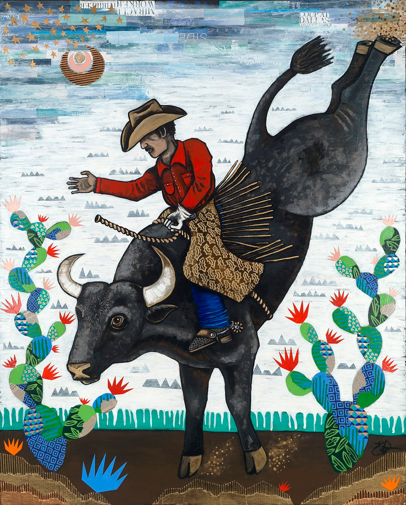 "Texas Two-Step" Print on Paper