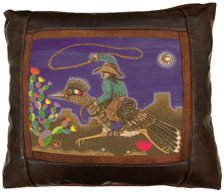 The "Early Bird Gets the Worm" Pillow ‐ 15 x 17