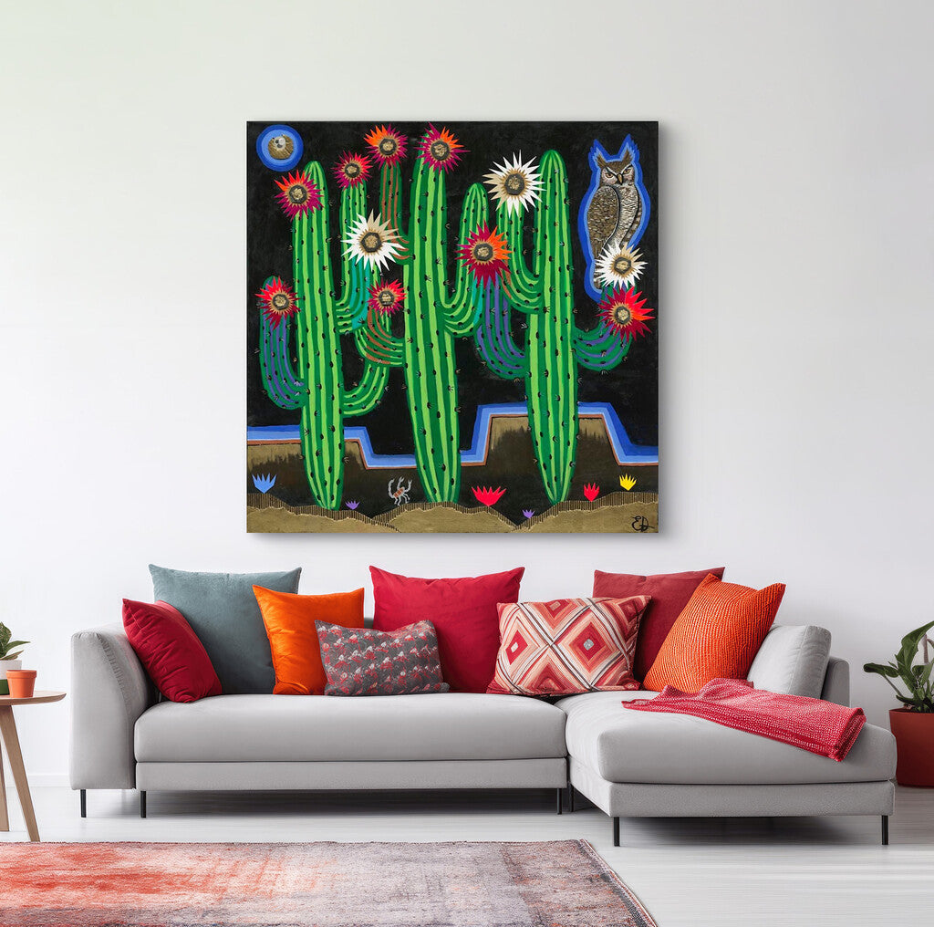 "The Great Horn" Print on Canvas