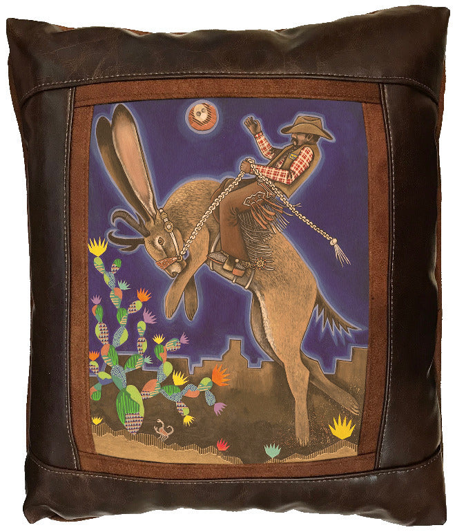 The "Hare Raiser" Pillow ‐ 17 x 15