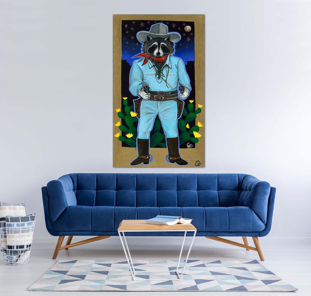 "The Lone Ranger" Print on Canvas