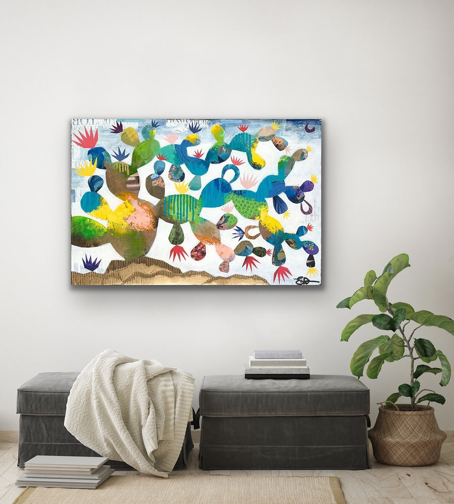 "The Stickler" Print on Canvas